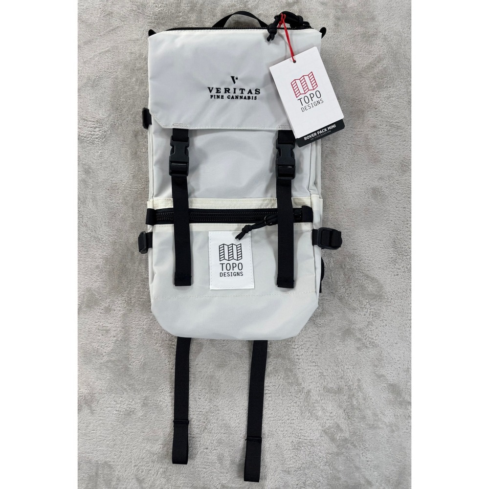NWT Topo Designs Unisex Rover Pack Mini Backpack White One Size